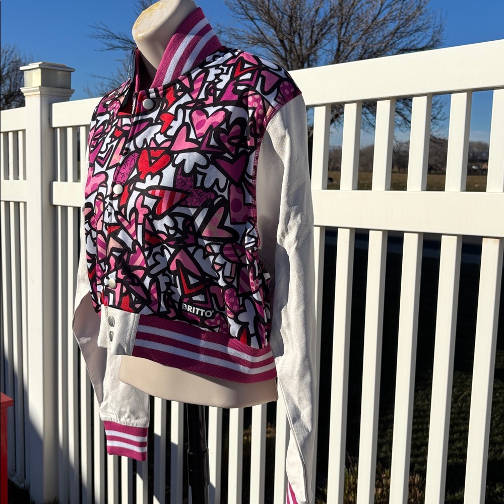 Britto Varsity NWT Jacket Size L - Picture 3 of 6